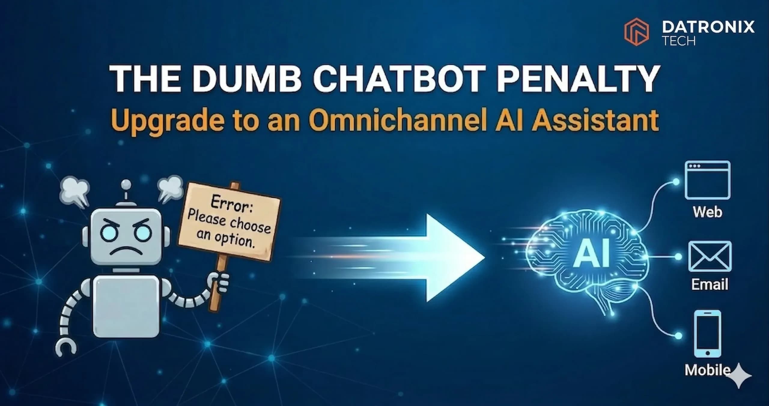 The Dumb Chatbot Penalty: Upgrading to a True Omnichannel AI Assistant for B2B Sales