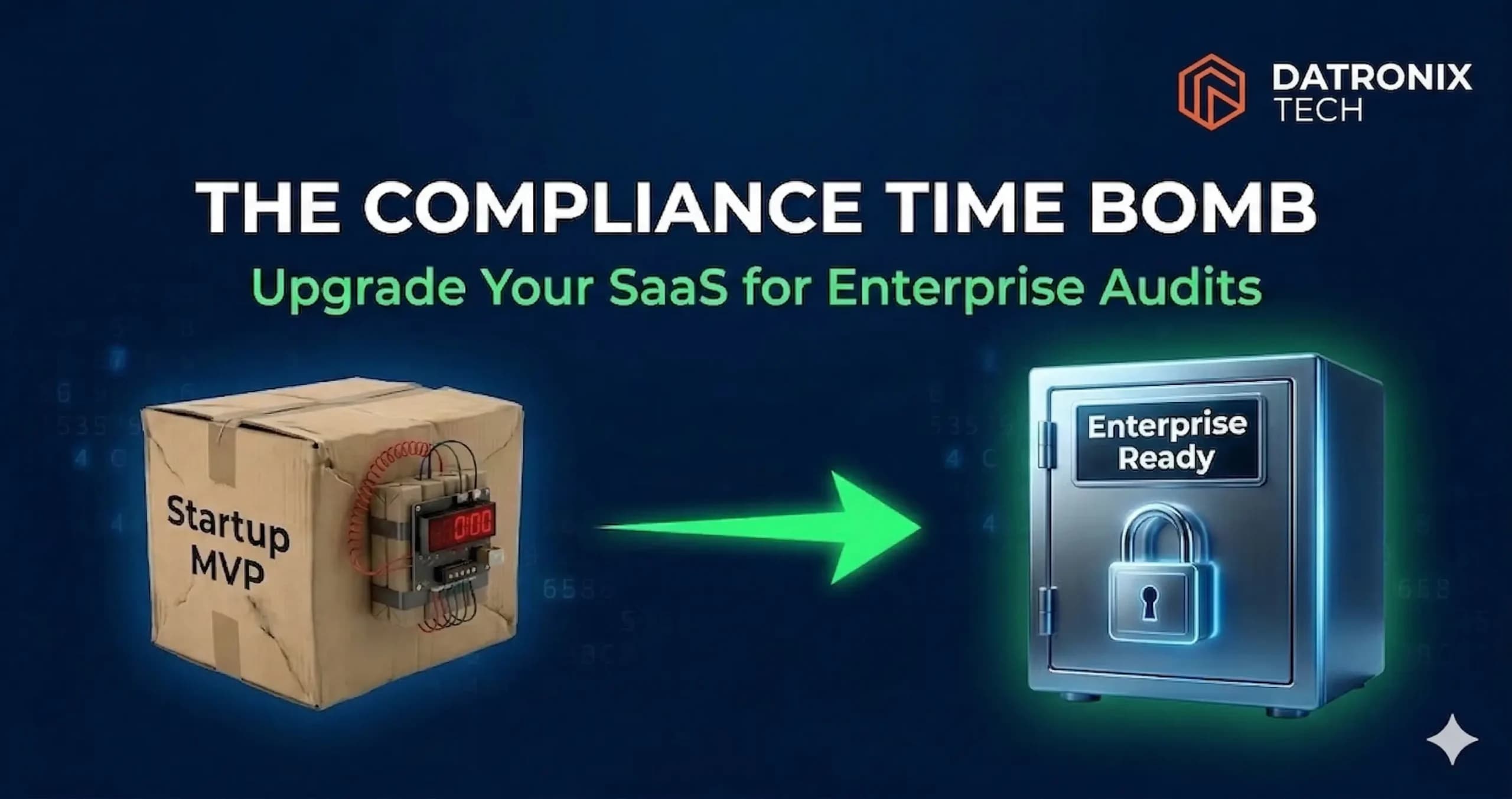 The Compliance Time Bomb: Hardcoding SOC2 & GDPR Data Security into Your SaaS MVP