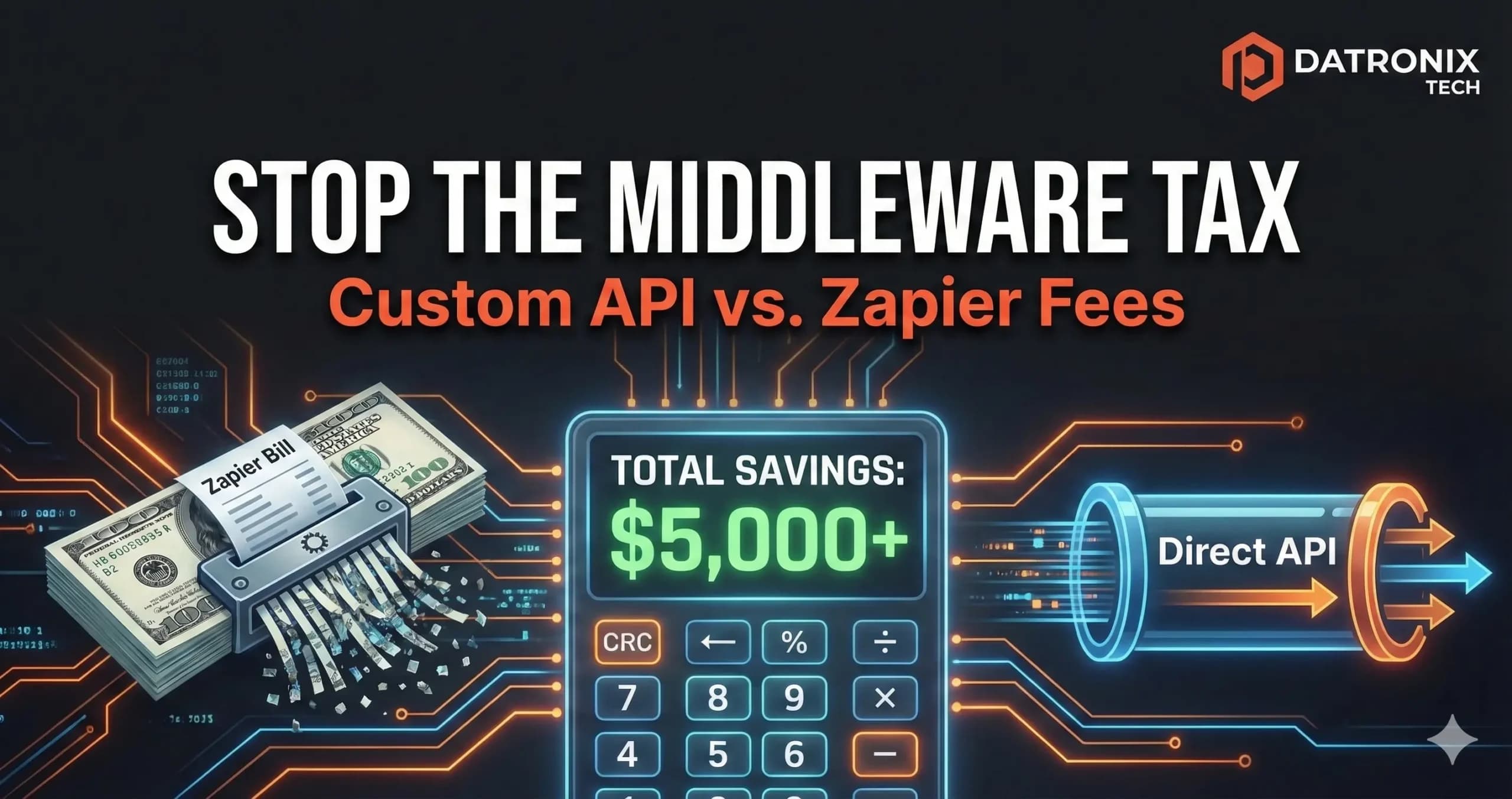 Why Zapier is Costing You $2,000/Month (And How to Build Dedicated Webhooks)