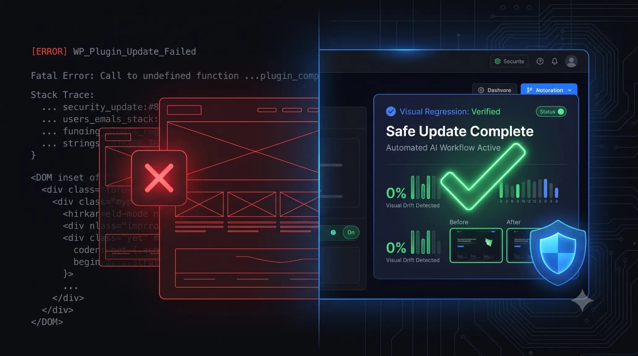 How to safely update WordPress plugins using visual regression testing and staging environments — SiteOps by Datronix Tech
