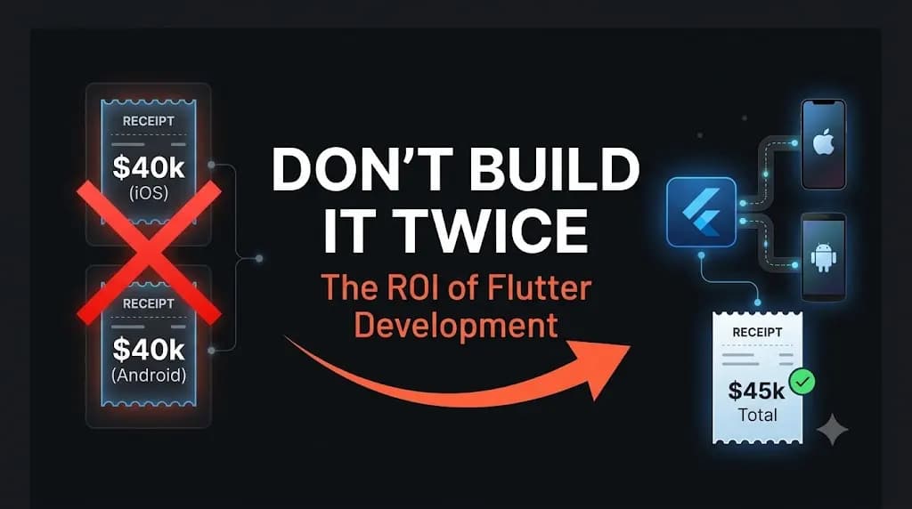 Flutter mobile app development